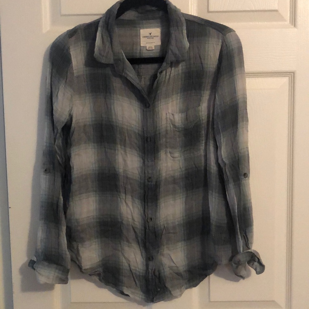 Plaid Button Up Shirt
